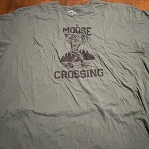 Moose Crossing MN Wild tshirt